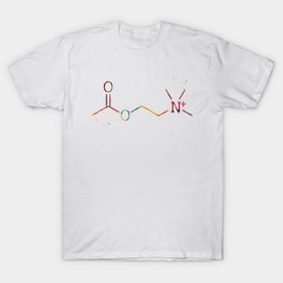 Acetylcholine molecule T-Shirt